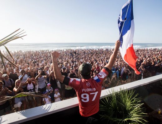 Victoire de Jeremy Flores - Quiksilver Pro